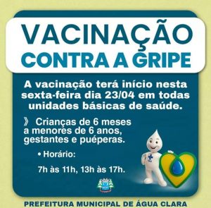 Leia mais sobre o artigo Campanha de vacinação contra a gripe (influenza)