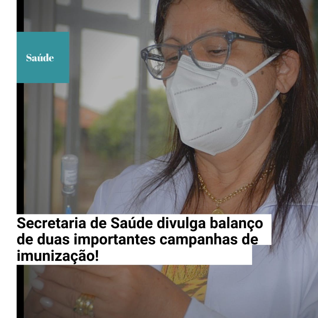 No momento você está vendo A Prefeitura Municipal de Água Clara através da secretaria de saúde e coordenação de imunização faz balanço das campanhas de imunização da INFLUENZA E COVID-19 no município.