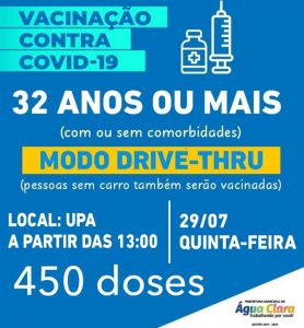 NOVA ETAPA DE VACINAÇÃO CONTRA A COVID-19: