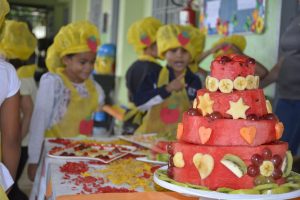 Semana da Alimentação incentiva hábitos saudáveis às crianças de Água Clara