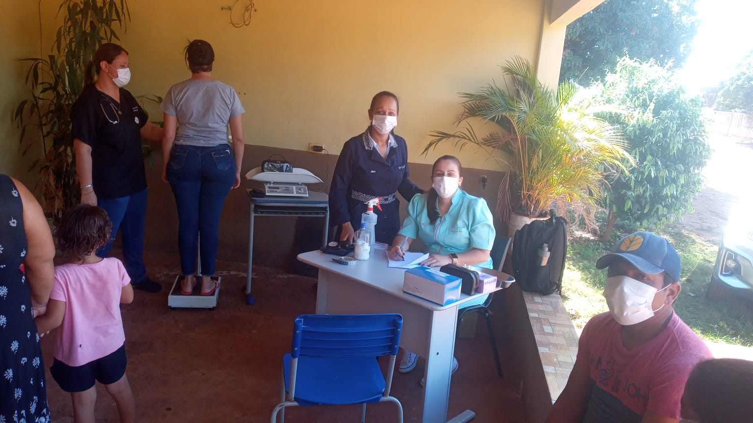 Ação Saúde no Núcleo Industrial Barra Mansa realiza 40 consultas médicas