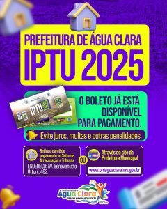 Leia mais sobre o artigo IPTU 2025 já está disponível para consulta e pagamento