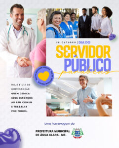 Leia mais sobre o artigo A Prefeitura de Água Clara parabeniza todos os servidores públicos pelo seu dia
