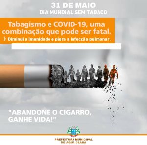Leia mais sobre o artigo DIA MUNDIAL SEM TABACO
